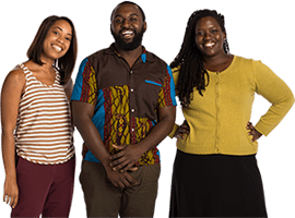 Joelle Robinson, Xavier Brown, Jennifer Bryant